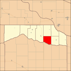 Location in Boyd County