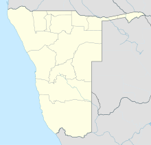 WVB is located in Namibia