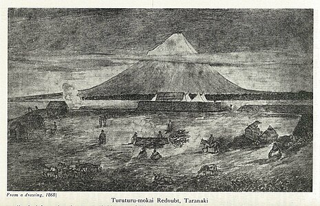 Turuturu-Mokai Redoubt, Taranaki, 1868