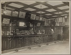 McGreevey's Third Base Saloon, no.940 Columbus Avenue, Roxbury Crossing, 1914 (Boston Public Library)