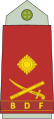 Major general (Botswana Ground Force)[14]