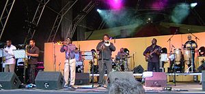 Performing at the Summer Sundae festival, 2007