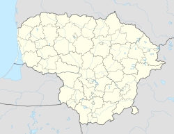 Prienai is located in Lithuania