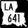 Louisiana Highway 641 marker