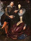 Rubens with his (first) wife Isabella Brant, Munich, c.1609