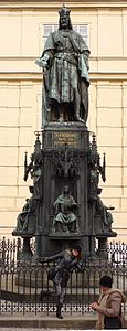 Emperor Charles IV in Prague (1848)