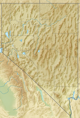 Troy Peak is located in Nevada