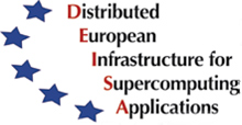 Distributed European Infrastructure for Supercomputing Applications Logo