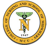 MCU College of Nursing and Midwifery Official logo