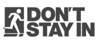 The logo for DontStayIn.com.