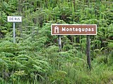 Montagu Pass roadsign