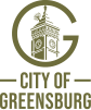 Official logo of Greensburg, Indiana