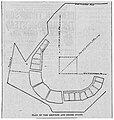 An early diagram of the grounds
