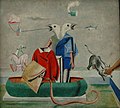 Max Ernst, Birds Fish Snake, 1919