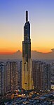 Landmark 81 in Ho Chi Minh City, Vietnam, is the 14th tallest building in Asia.