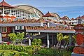 Ngurah Rai International Airport combines traditional Balinese elements with modern architecture