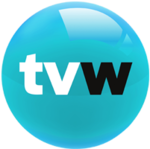 A 3D-like blue ball image with the text "tvw" superimposed on its center in lower-case letter; the "tv" text is black, while the "w" is in white text.
