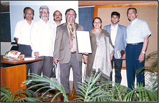 Distinguished Alumnus Award at IISc, Bangalore