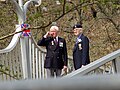 Veterans on Gloster Bridge