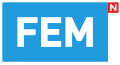 FEM first logo from 2007 to 2024