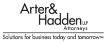 Arter and Hadden's last logo, circa 2003