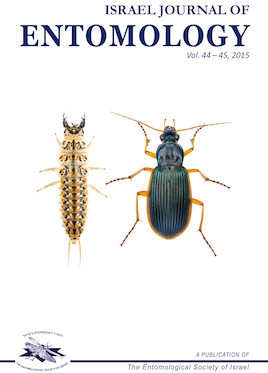 File:Israel Journal of Entomology cover (2015).tif
