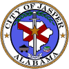 Official seal of Jasper, Alabama