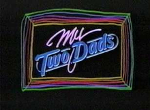"My Two Dads" title card