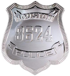 Badge of the Houston Police Department