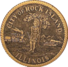 Official seal of Rock Island, Illinois