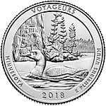 Voyageurs National Park quarter