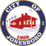 Official seal of Jonesboro, Georgia