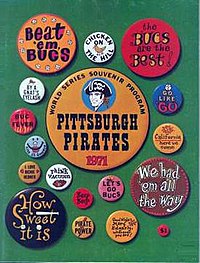 1971 World Series Program – Pittsburgh Pirates' version