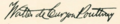 Walter de Curzon Poultney signature.png
