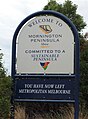 Mornington Peninsula welcome sign