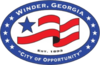 Official seal of City of Winder