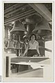 Nora Johnston in Jerusalem YMCA carillon, 1933.jpg