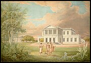 The house of Sir Thomas Strange, who in 1800 became the first Chief Justice of the Fort of St. George (Madras) and wrote Elements of Hindu Law (1825).