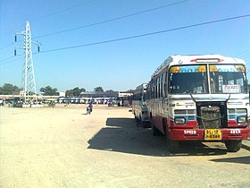 Half view Of Bus Stand (Tikamgarh)