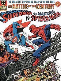Superman vs. The Amazing Spider-Man cover (1976)