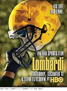 Film poster showing a person's hand holding a football helmet