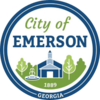Official seal of Emerson, Georgia
