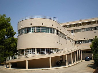 Sotiria Hospital in Athens. Modernism (1931, 1937).