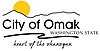 Official logo of Omak
