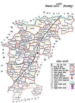 Map of Milkipur