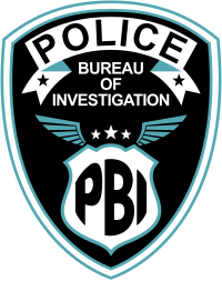 Insignia of Police Bureau of Investigation