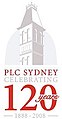PLC Sydney 120 year anniversary logo