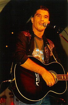 Glen Moffatt at the Norfolk Island Festival, 1997.